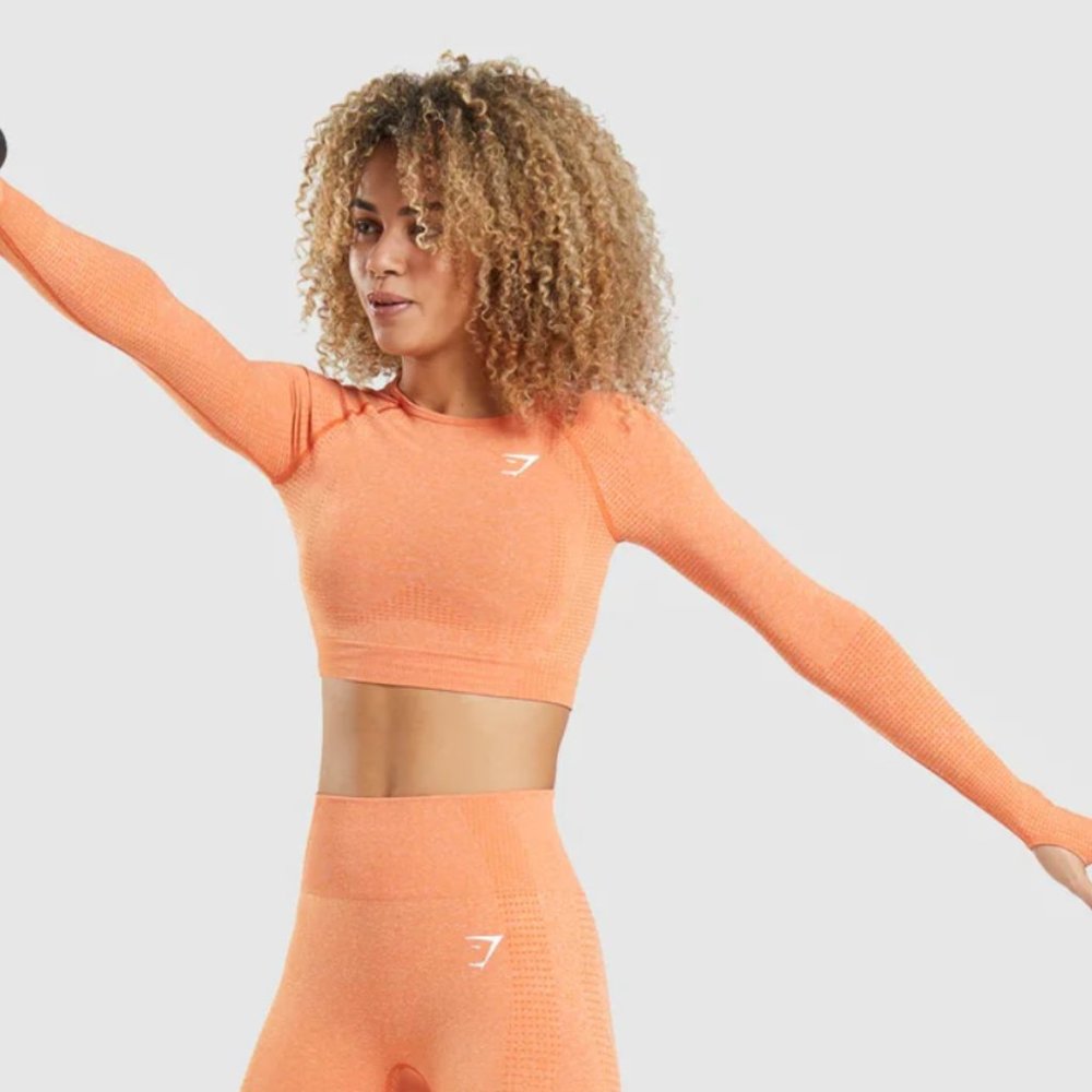 Vital Seamless 2.0 Long Sleeve Crop size M